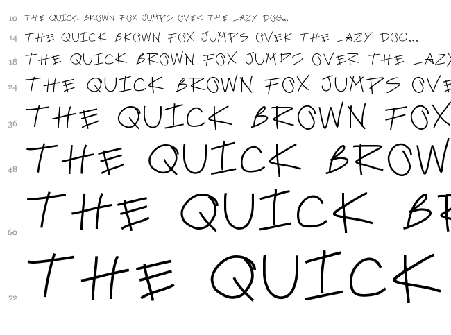 Fck me harder font waterfall